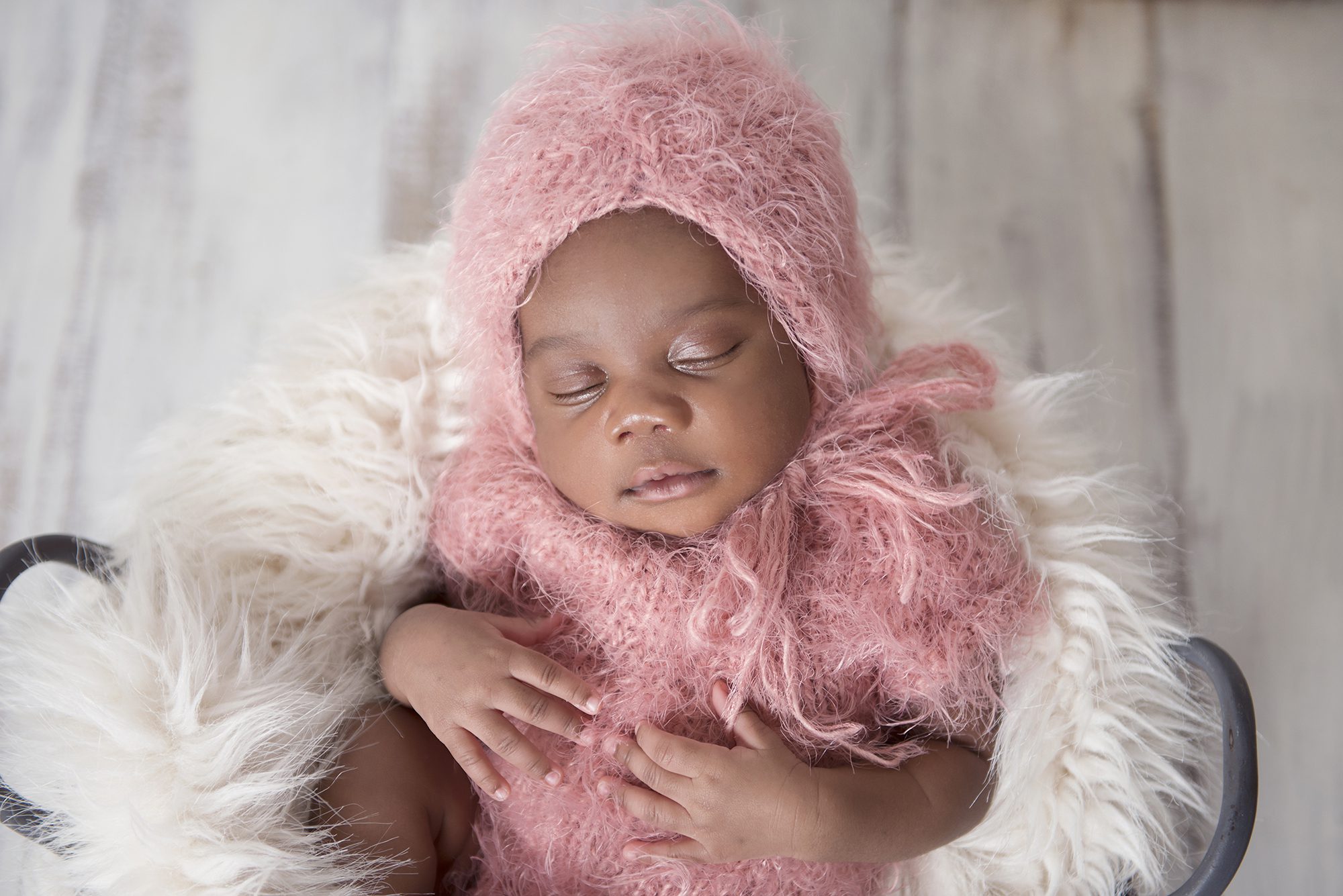 Beautiful photograph of baby girl by newborn photographer Twyford, Berkshire