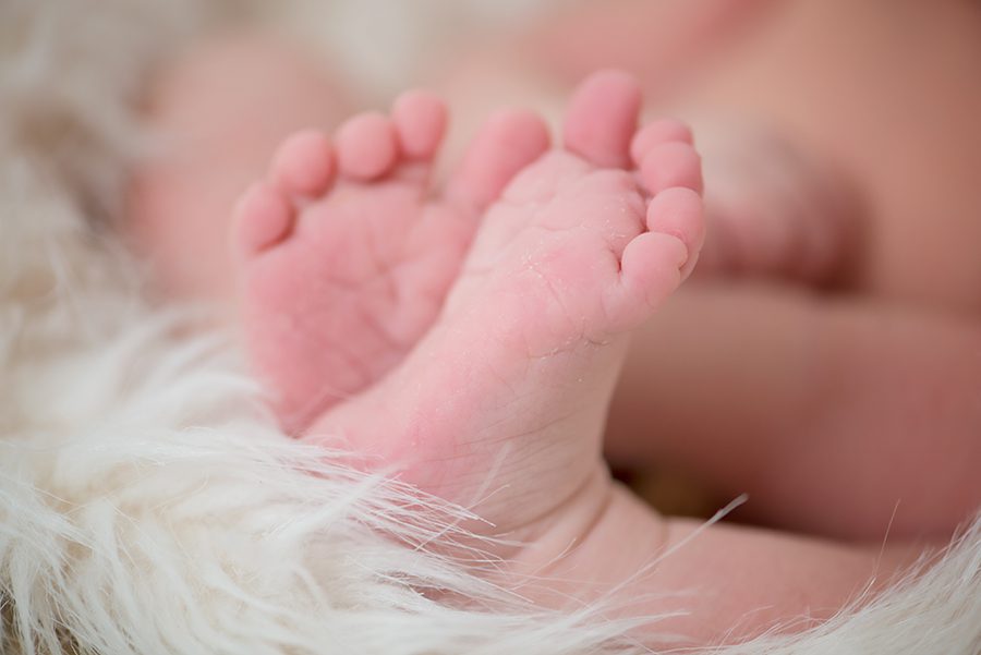 newborn baby feet in photography session Maidenhead